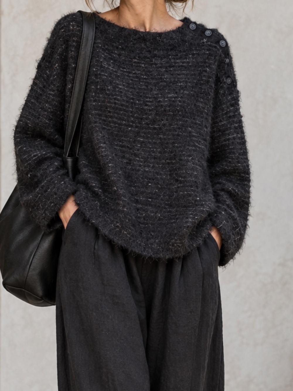 Poetry Alpaca And Wool Pullover Sweater